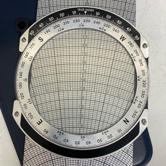VFR Navigation Planning Set E6B Flight Computer Rotary Plotter VFR Flight Poster - Picture 6 of 17